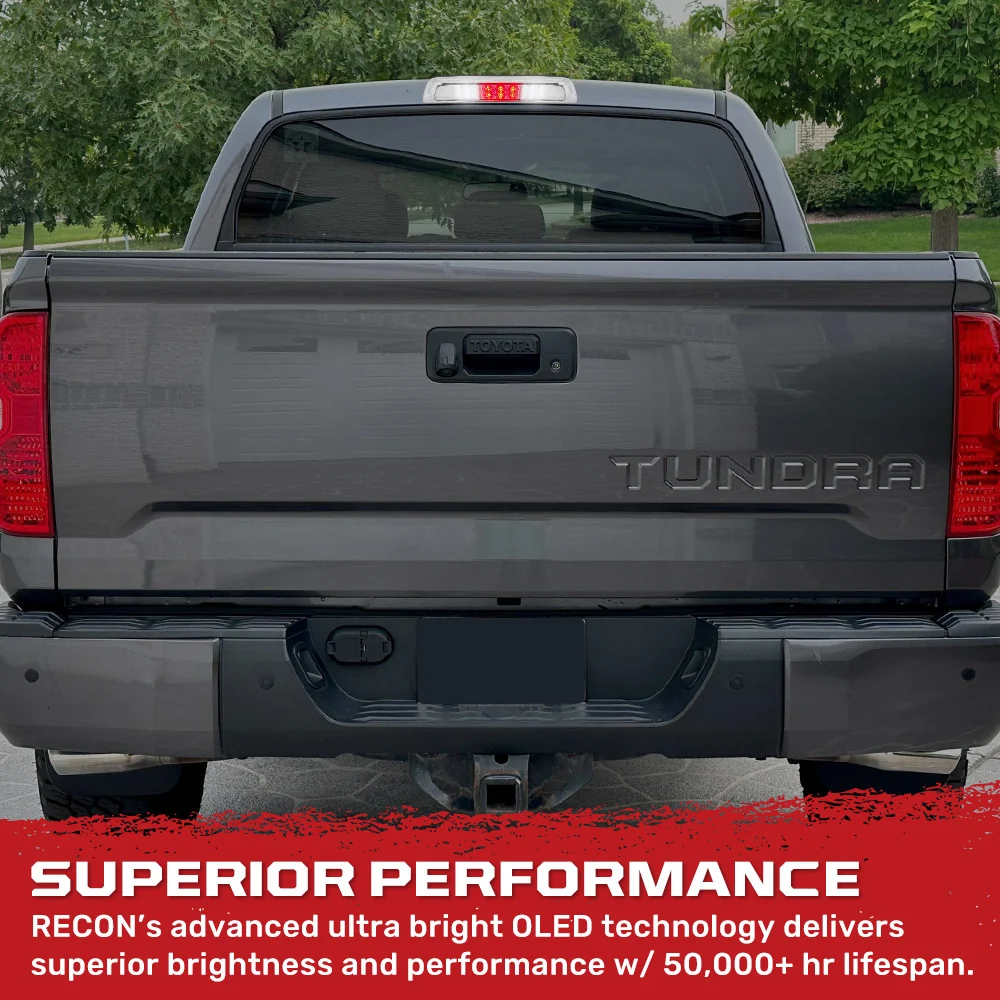 Toyota Tundra 07-21 3rd Brake Light Kit LED Cargo Lights Clear Lens - Image 5