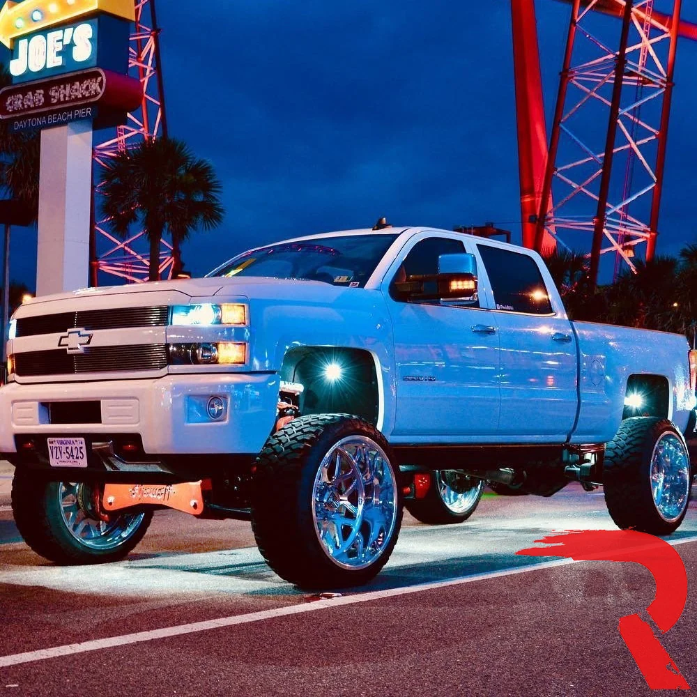 Universal 4-PC Ultra Bright RGB Multicolor CREE LED Underbody Rock Lights Bluetooth Control - Image 15