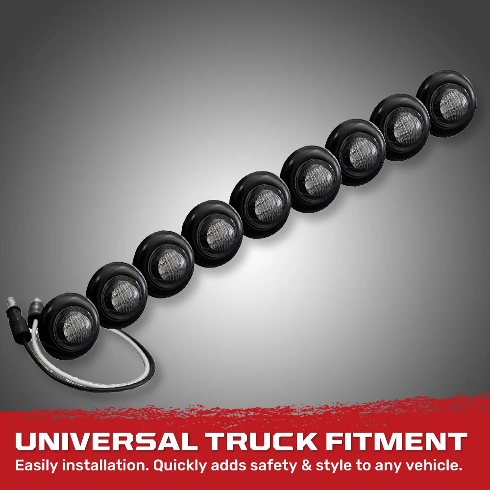 Universal 9-Pc Front Lower Air Dam Ultra Bright LED Light Kit - Multiple Options - Image 15