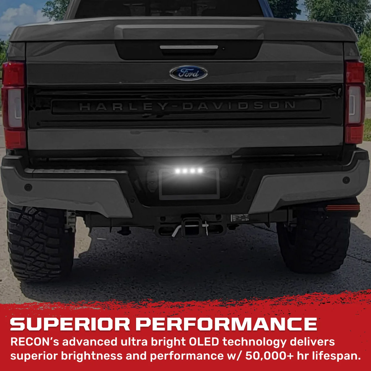 Universal Aluminum Standard U.S License Plate Frame with 4 XML CREE LED Reverse Lights - Multiple Options - Image 9